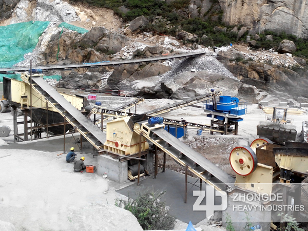 stone crushing plant