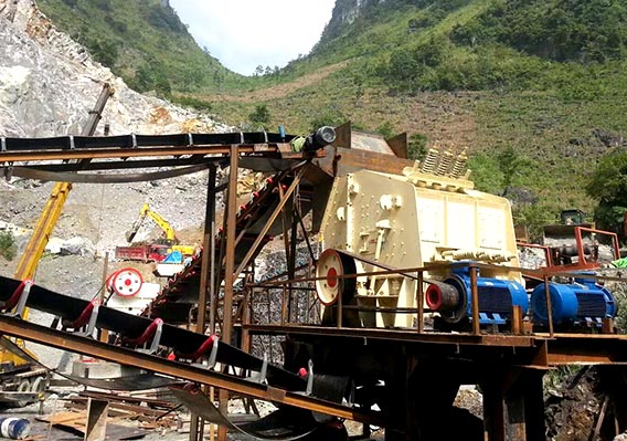 300t/h HD German Impact crusher for river rock crushing