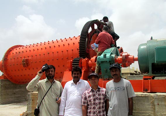 Ball mill for copper ore processing in India
