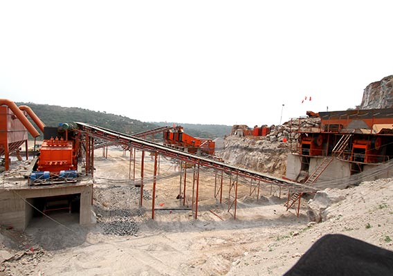 50t/h stone crushing plant for granite in Iran