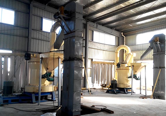 bauxite processed by 15t/h powder grinding plant